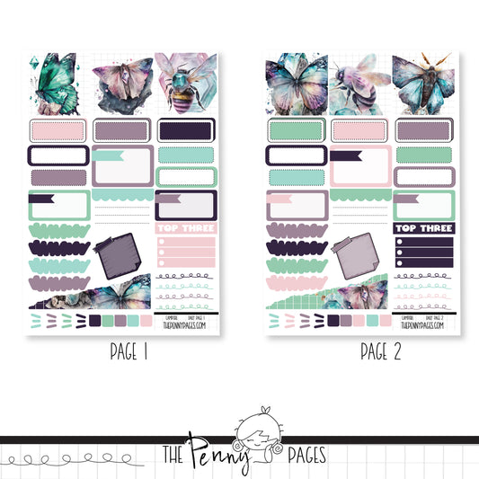 Crystal Bugs- Daily Pages