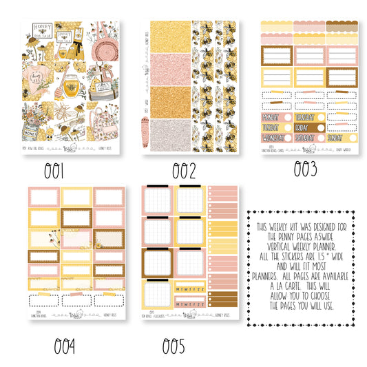 A5W weekly kit - Honey Bees