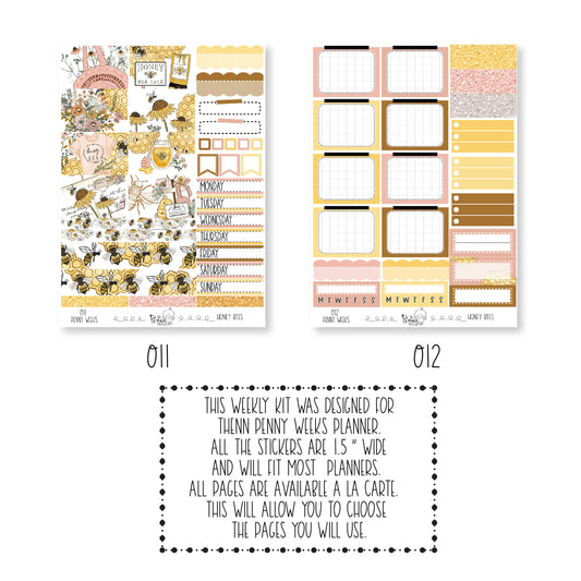 Penny Weeks weekly kit - Honey Bees