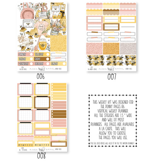 B6 weekly kit - Honey Bees