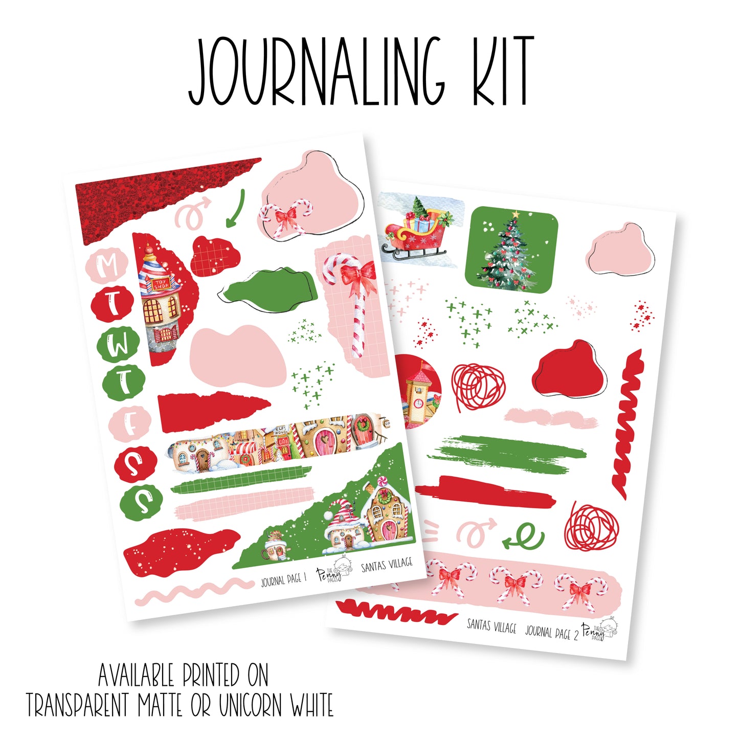 Santas Village - Journaling Kit