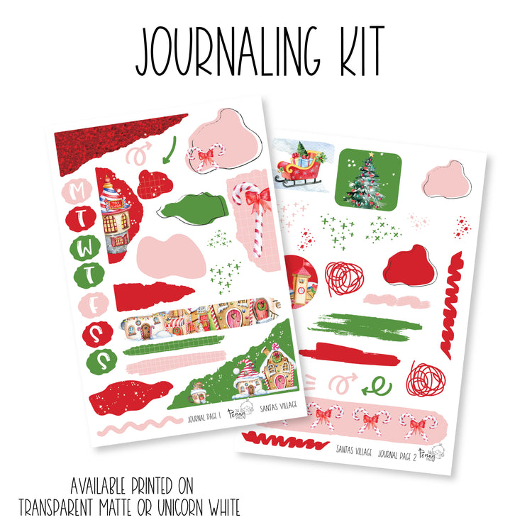 Santas Village - Journaling Kit