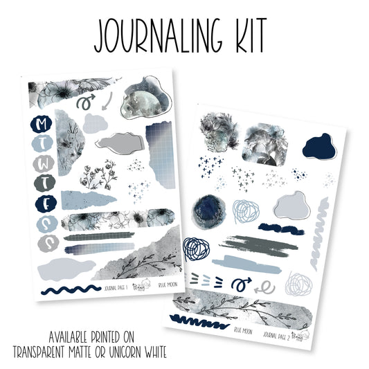 Blue Moon - Journaling Kit