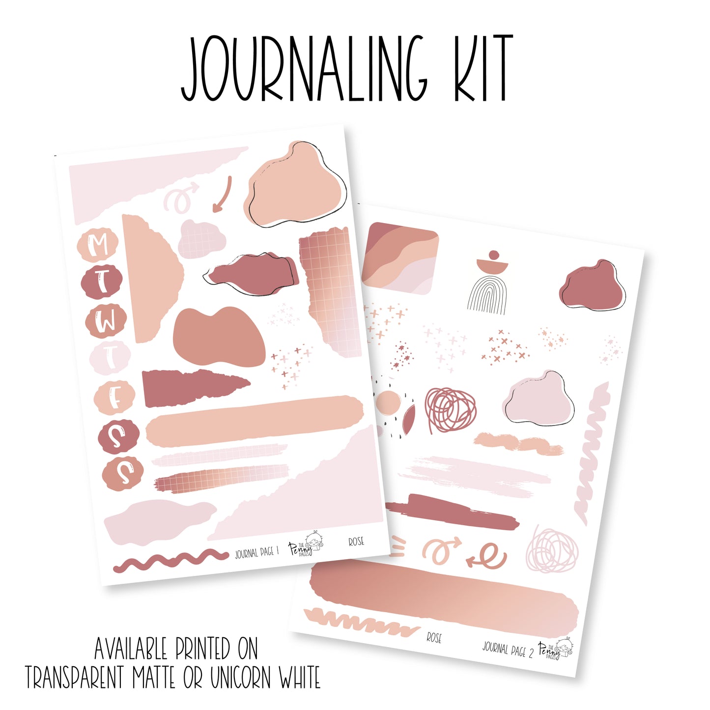 Rose - Journaling Kit