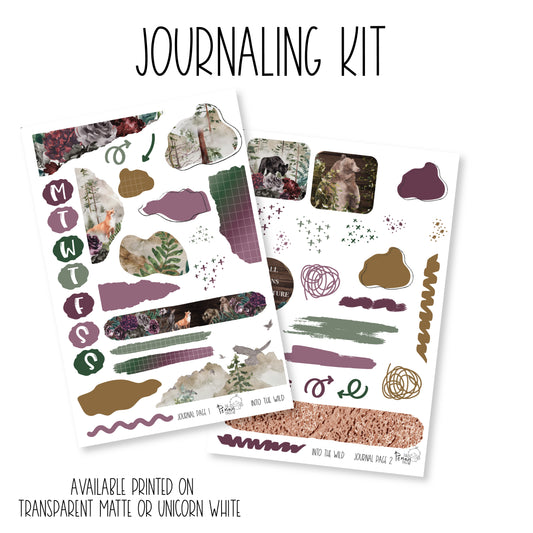 Into the Wild- Journaling Kit