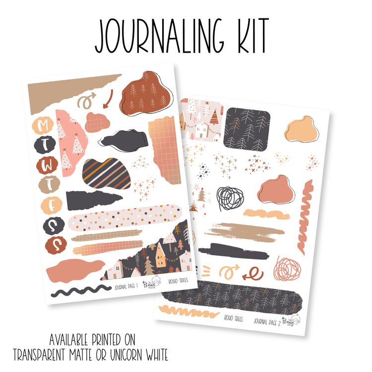 Boho Trees - Journaling Kit
