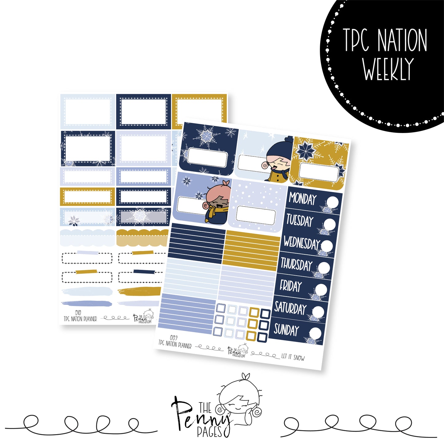 Pentrix Planner - Let it snow