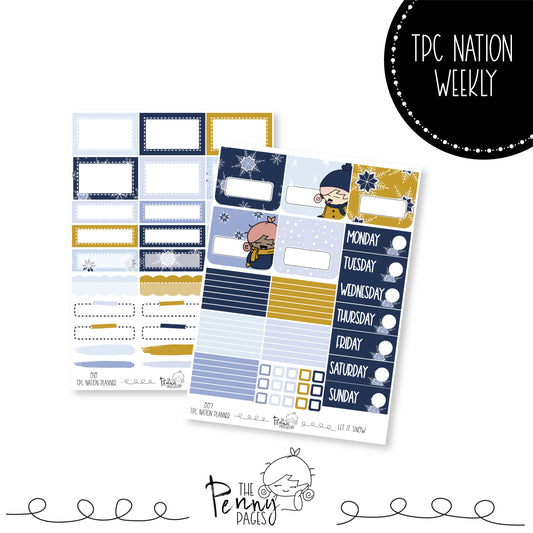 Pentrix Planner - Let it snow