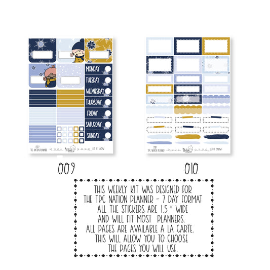 Pentrix Planner - Let it snow