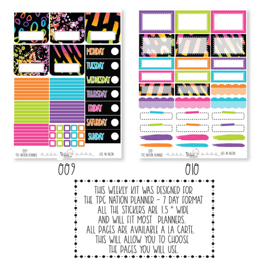 Pentrix Planner - Life in Neon