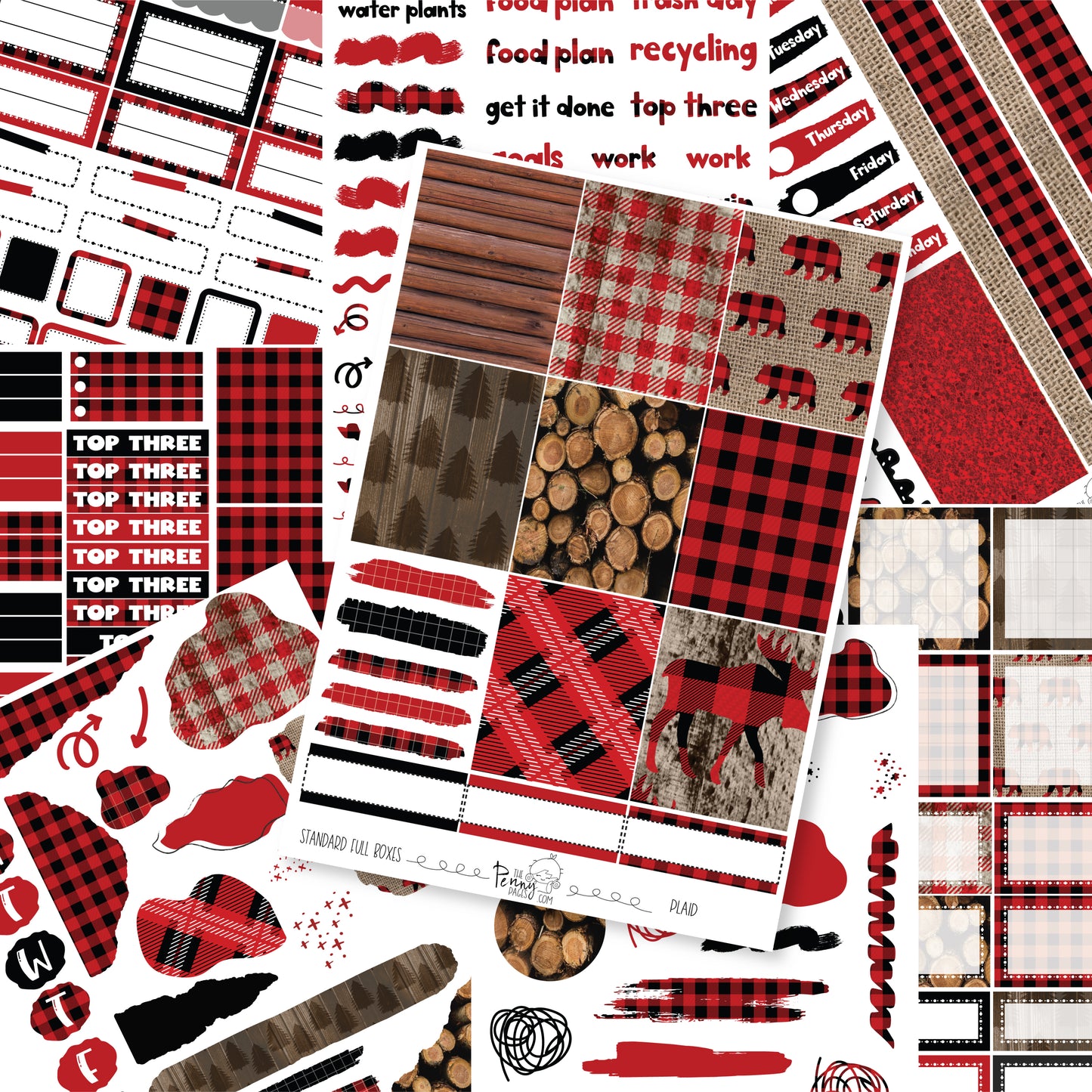 Plaid - Standard Vertical