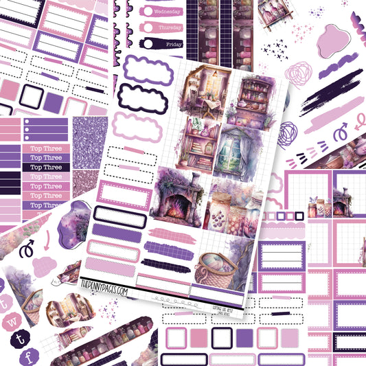 # 1032 Cottage Life   - B6 vertical weekly kit