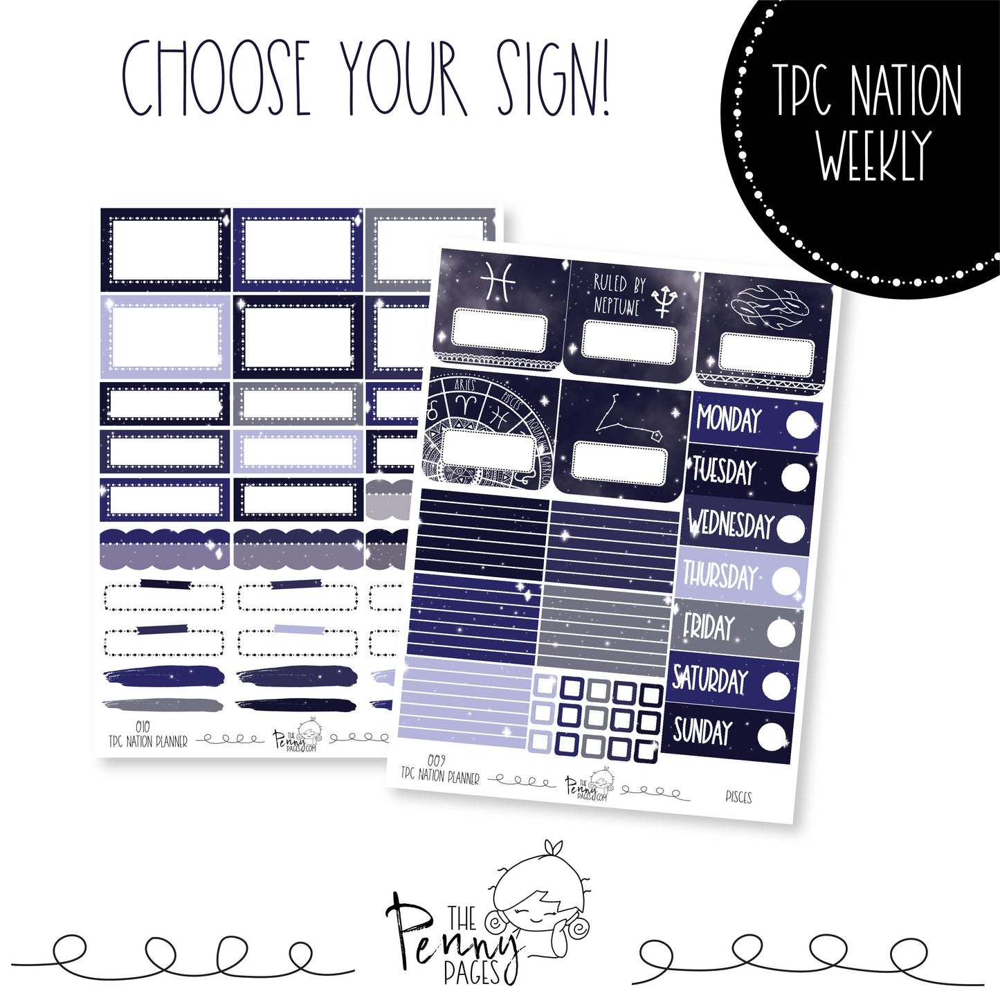 Pentrix Planner - Zodiac