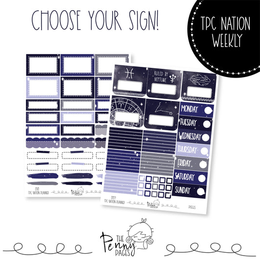 Pentrix Planner - Zodiac