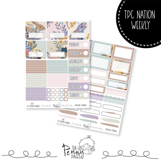 Pentrix Planner - Dancing Bunnies