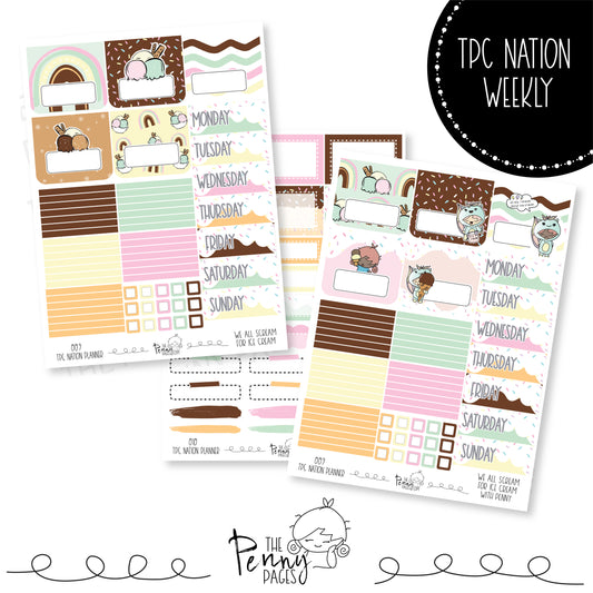 Pentrix Planner - We all scream for ice cream