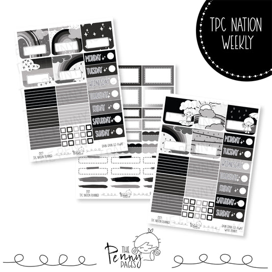 Pentrix Planner - Rain rain go away