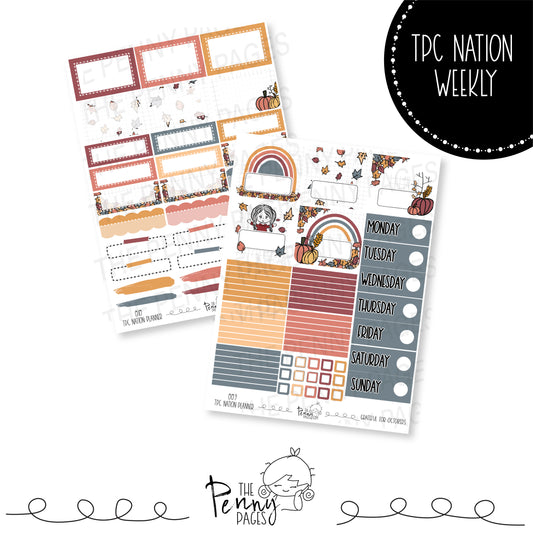 Pentrix Planner - Grateful for Octobers