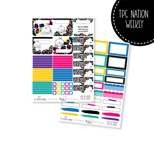 Pentrix Planner - Why be moody just be happy