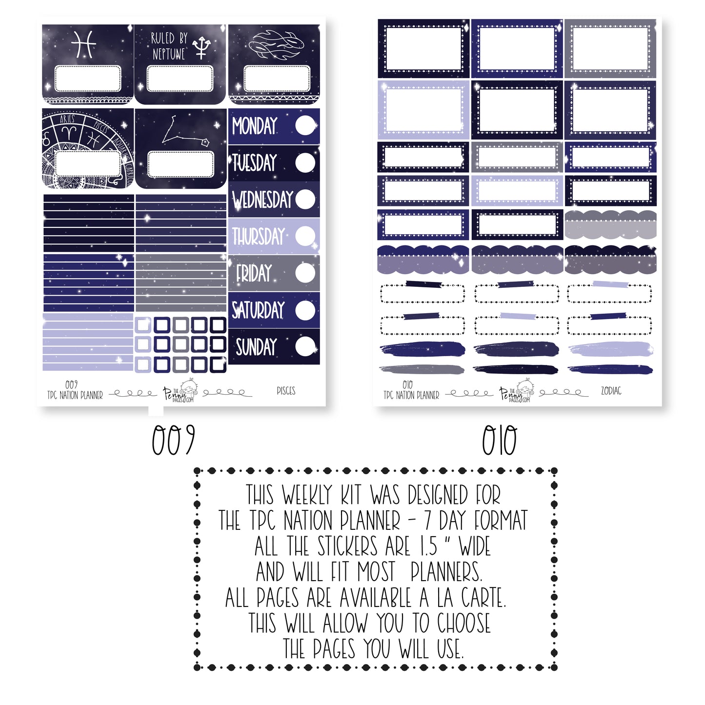 Pentrix Planner - Zodiac