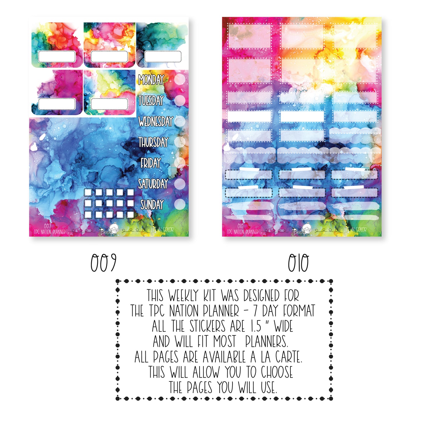 Pentrix Planner - Life in Color