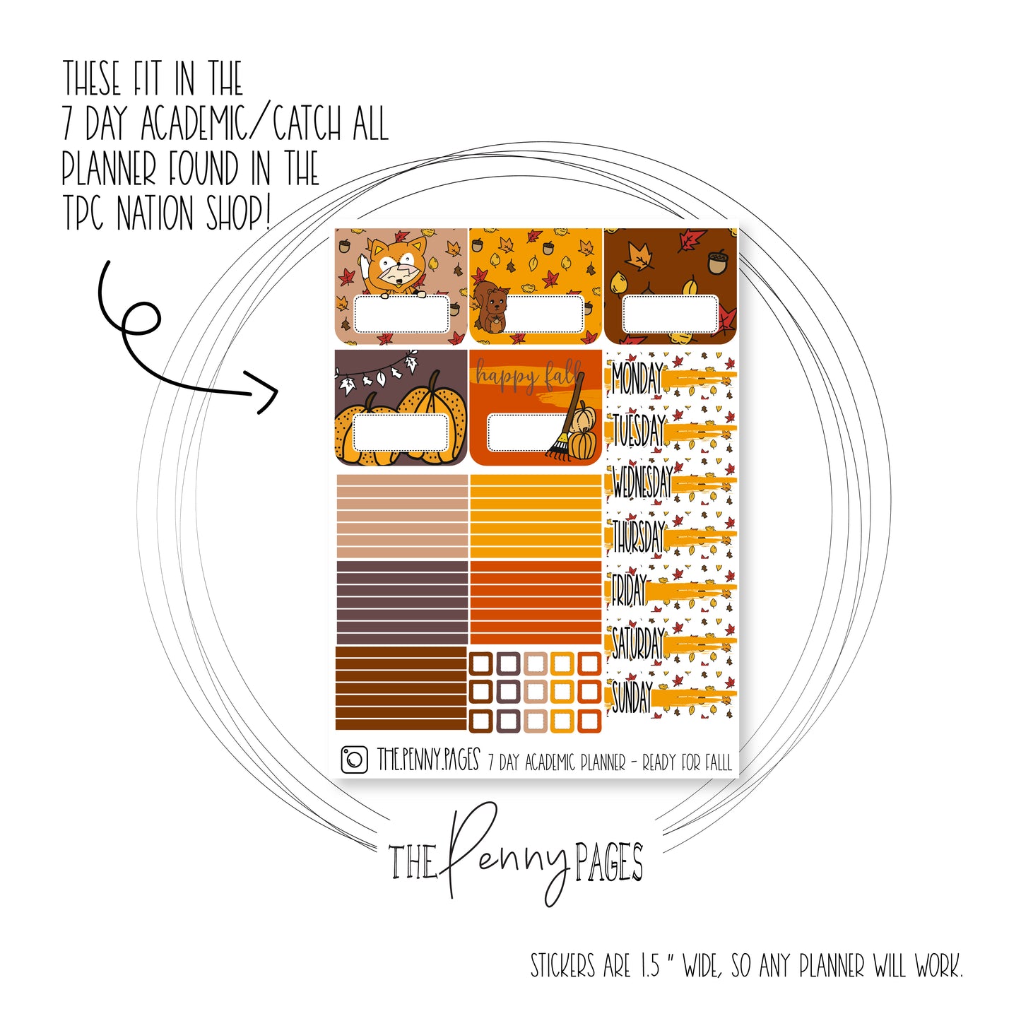 Pentrix Planner - Fall