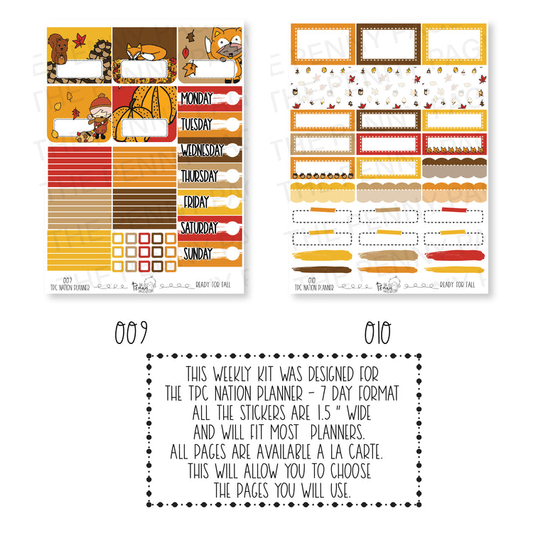 Pentrix Planner - Ready for fall