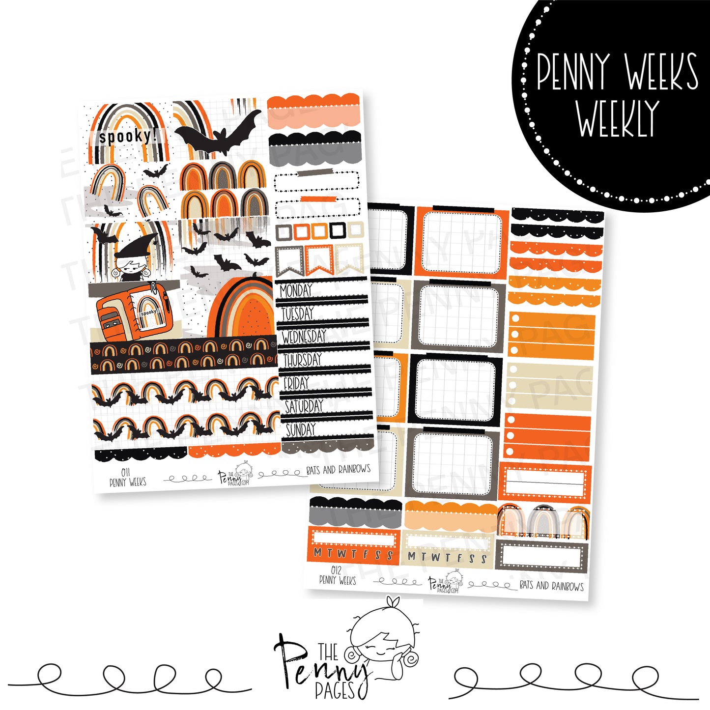 Penny Weeks - Bats and rainbows