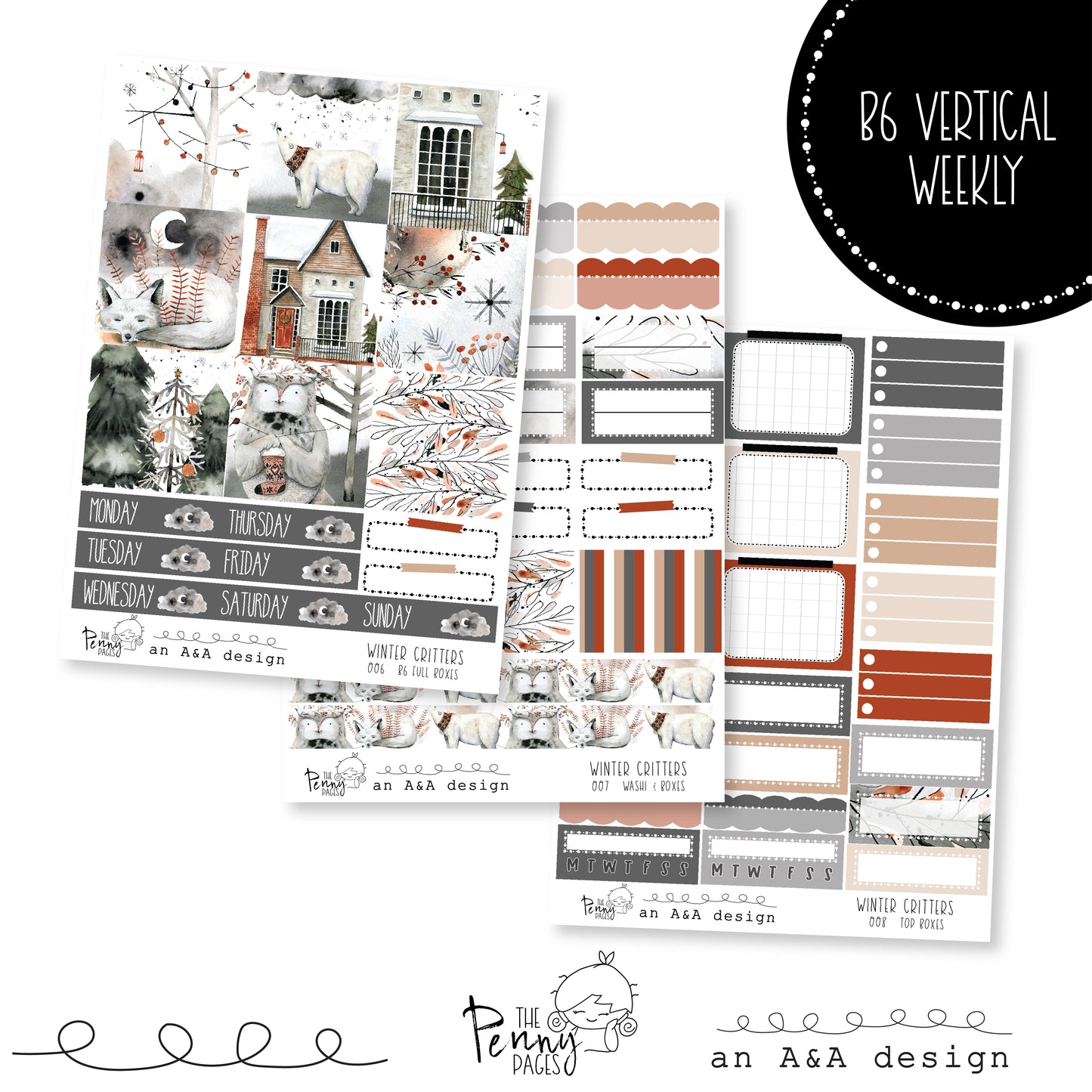 B6 - Winter Critters