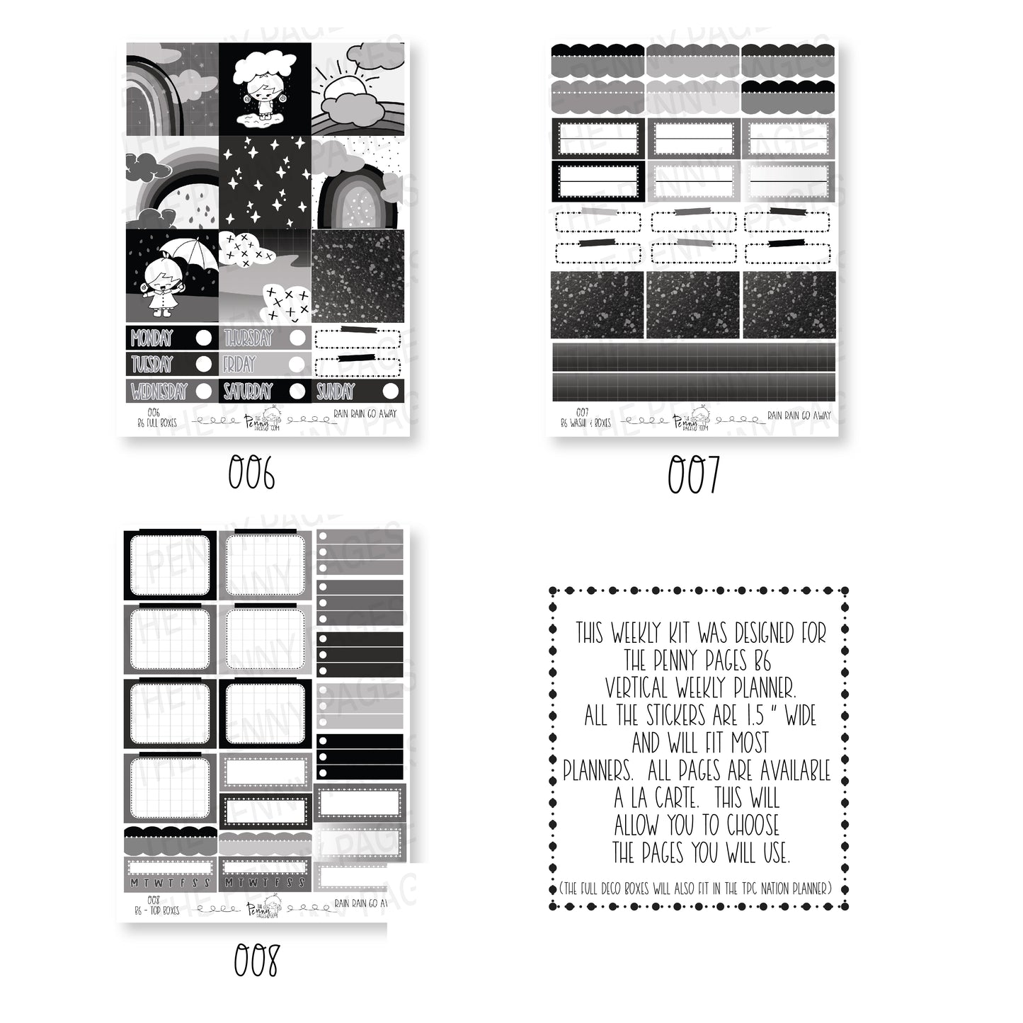 B6 - Rain rain go away