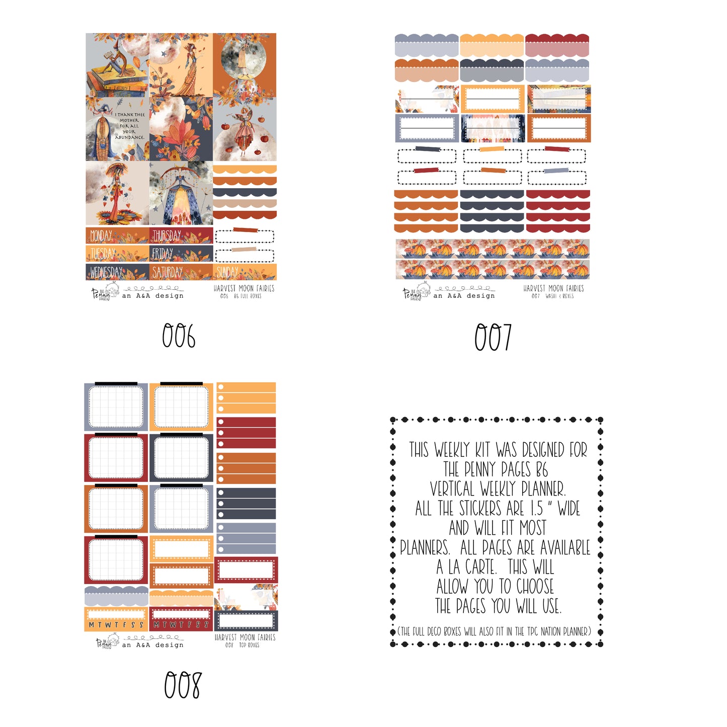 B6 - Harvest moon Fairies