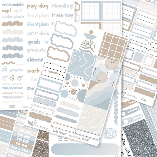 Océanie - B6 vertical weekly kit