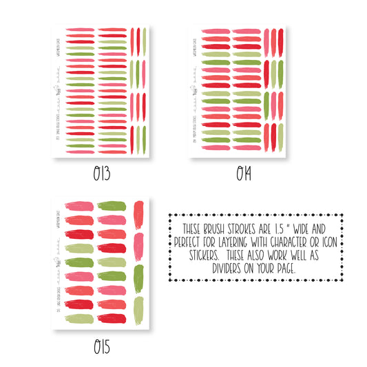 Brush Strokes - Watermelon Craze