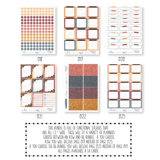 Functional Bundle - Grateful for Octobers