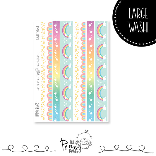 Large Washi - Happy Bears
