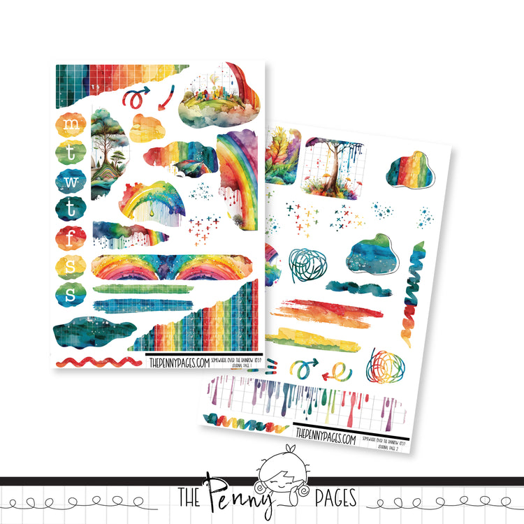 #1040 Somewhere over the rainbow - Journaling Kit