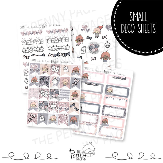 Give Love Decorative Sheets