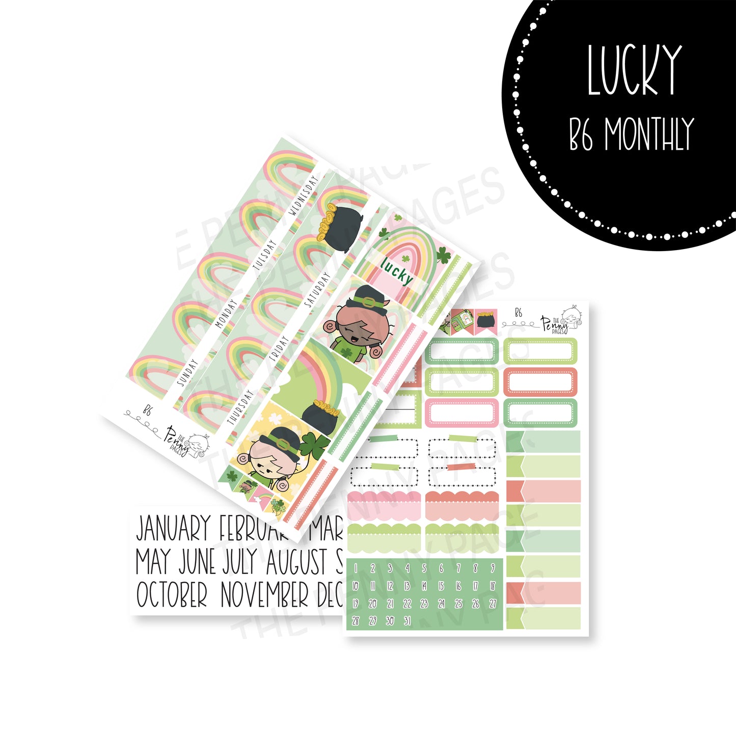 Various Size Monthly kit - Lucky
