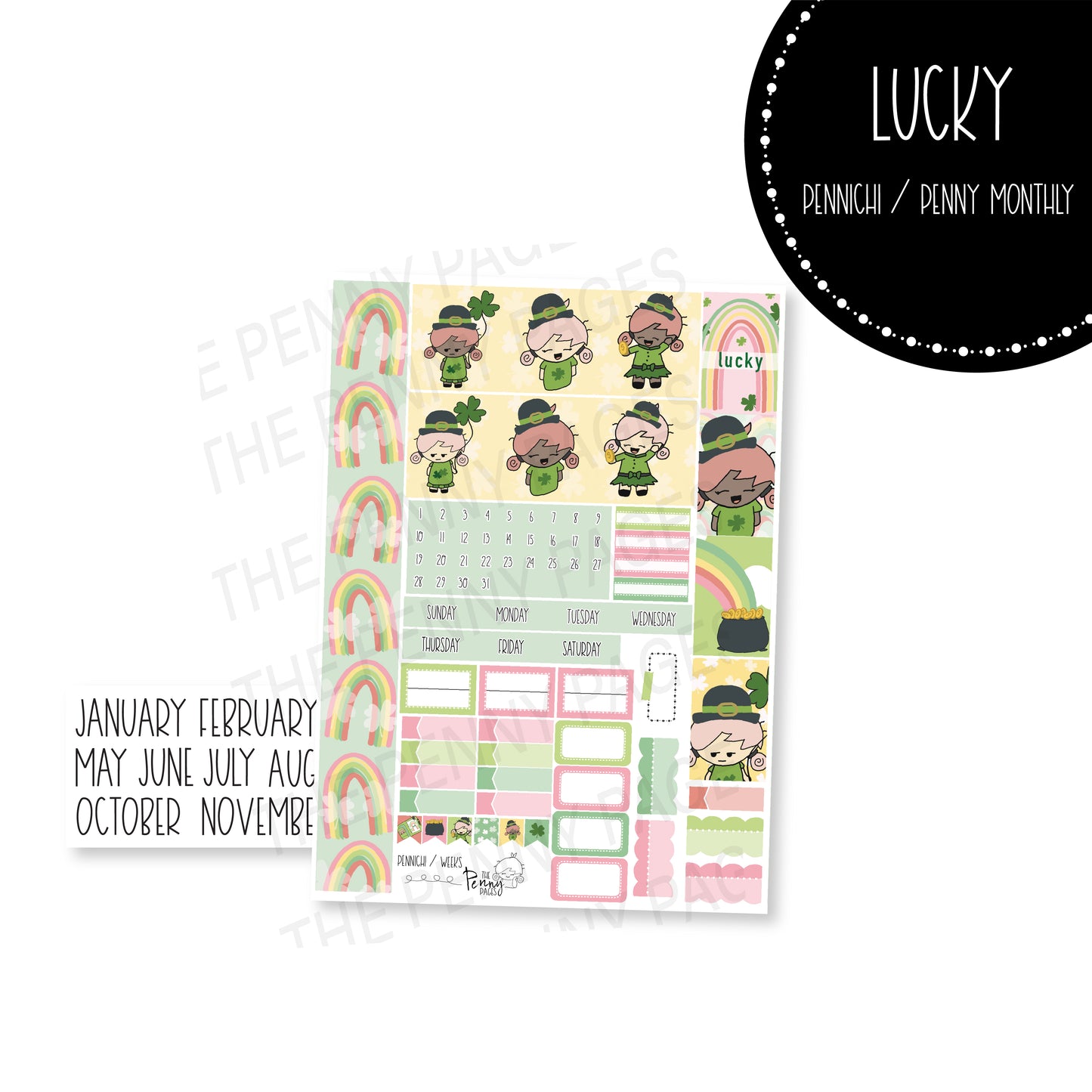 Various Size Monthly kit - Lucky
