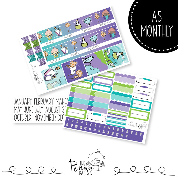 Various Size Monthly kit - Magical Days