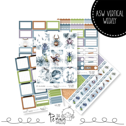 A5W weekly kit - Music Under the Moon