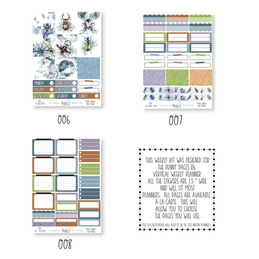 B6 weekly kit - Music Under the Moon