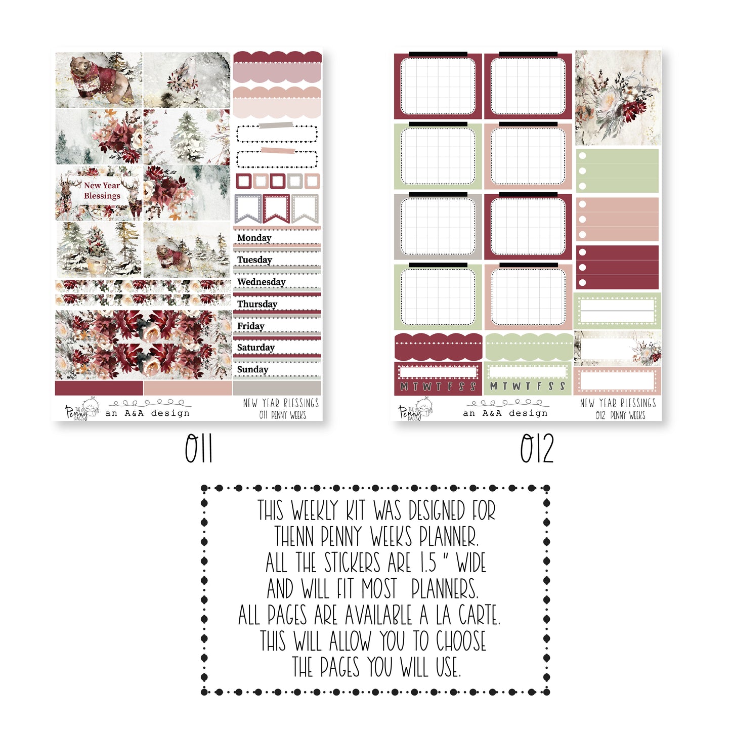 Penny Weeks - New Year Blessings