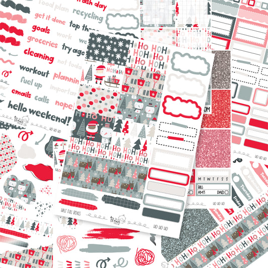 Ho Ho Ho - Weeks vertical weekly kit