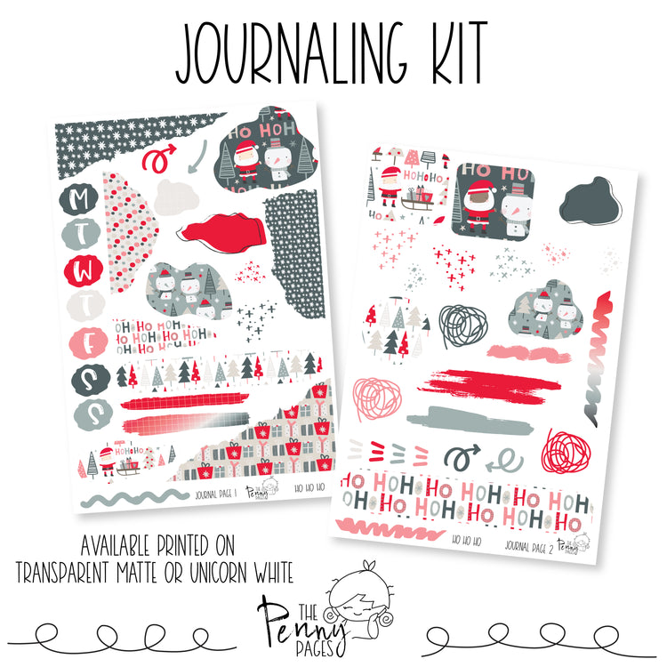 Ho Ho Ho - Journaling Kit