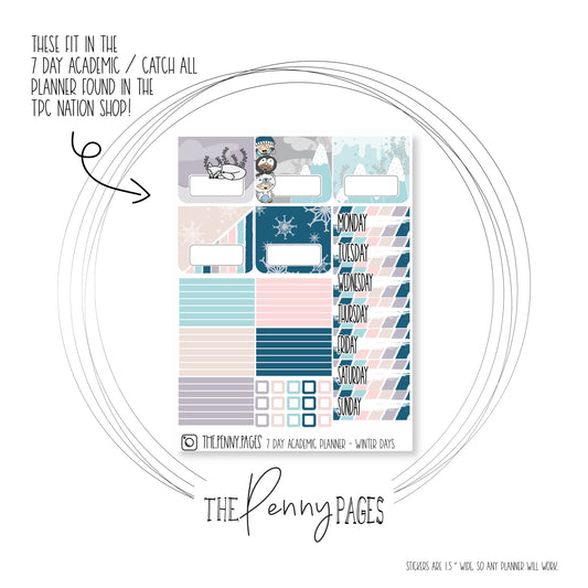 Pentrix Planner - Winter Days