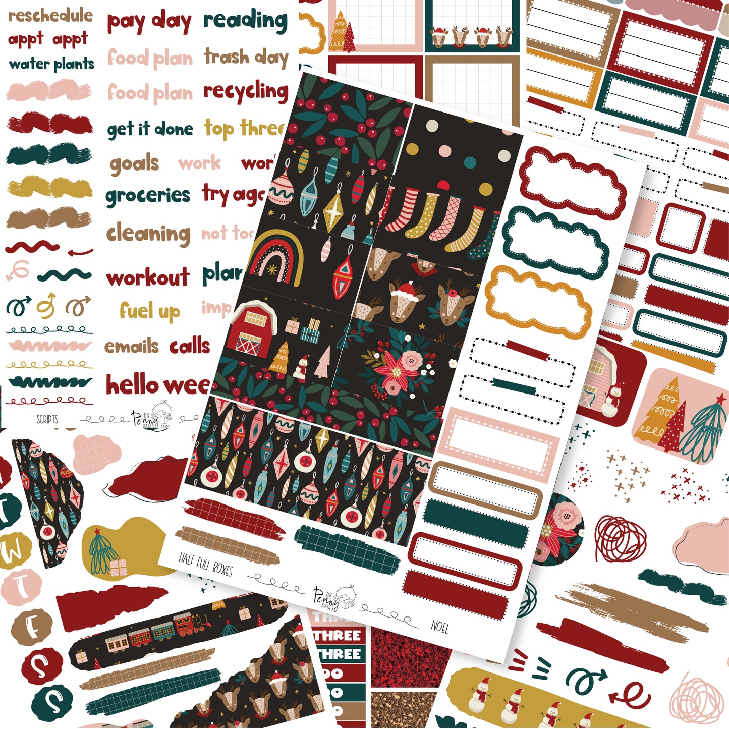 Noel - Weeks vertical weekly kit