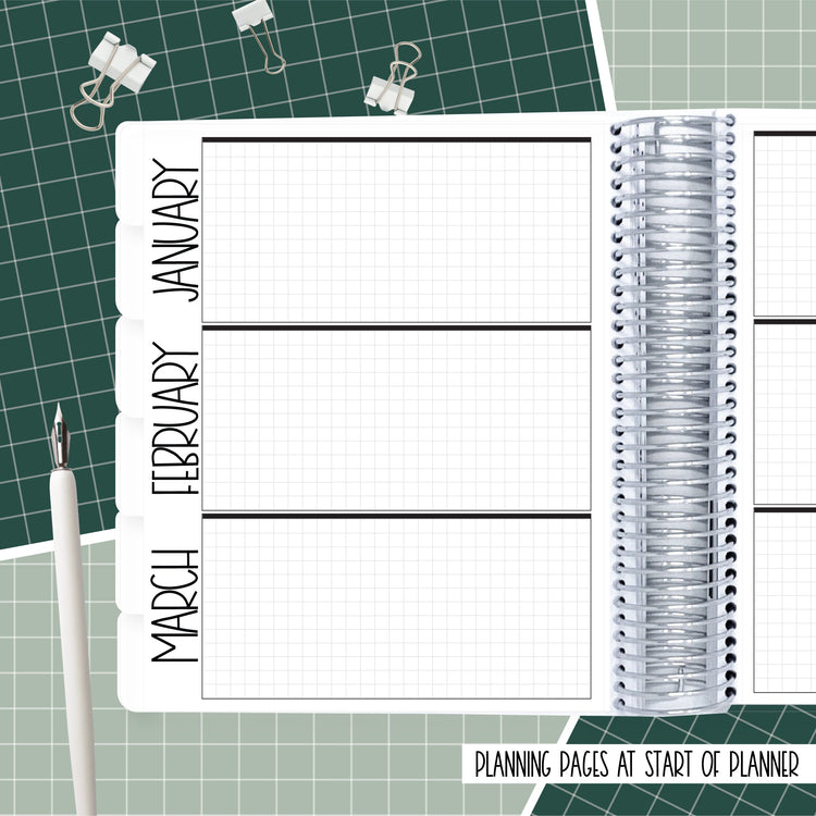 Choose to Shine - A5 Wide Vertical Weekly Planner