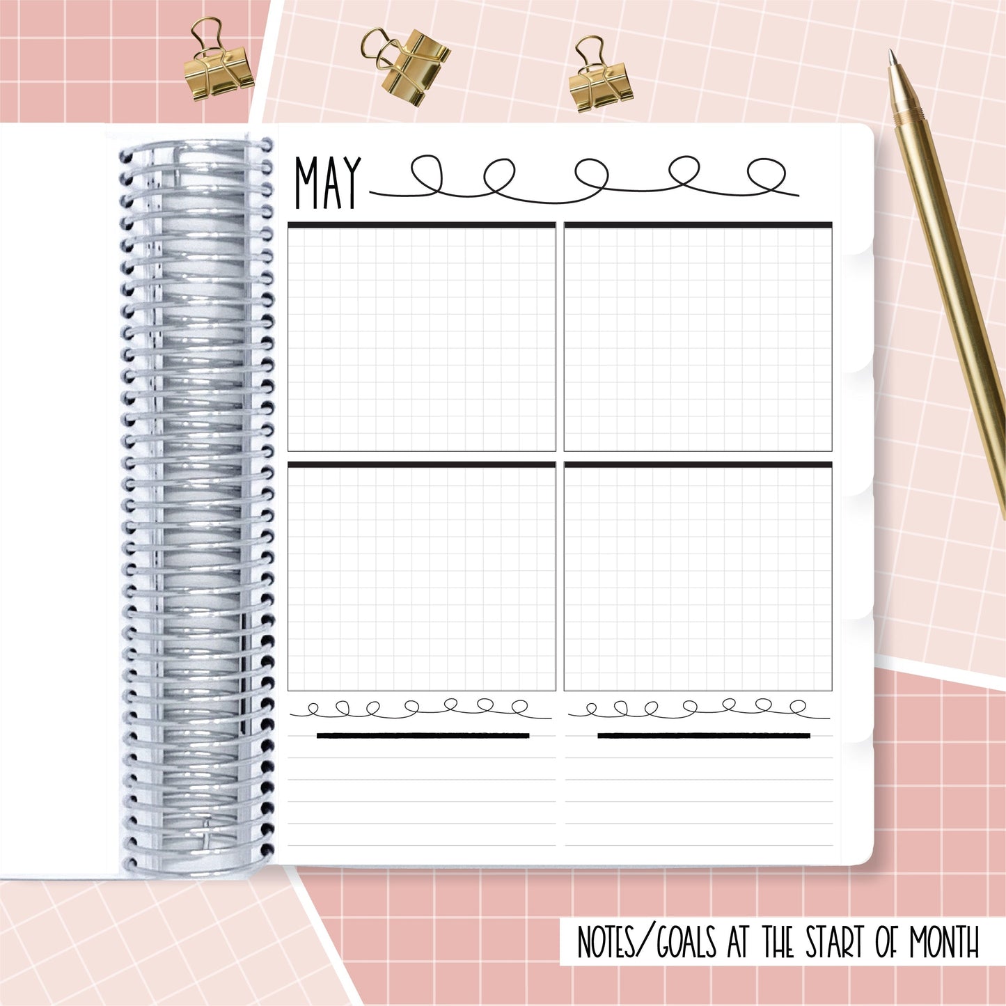 Rainbow Dots - A5 Wide Pentrix Weekly Planner