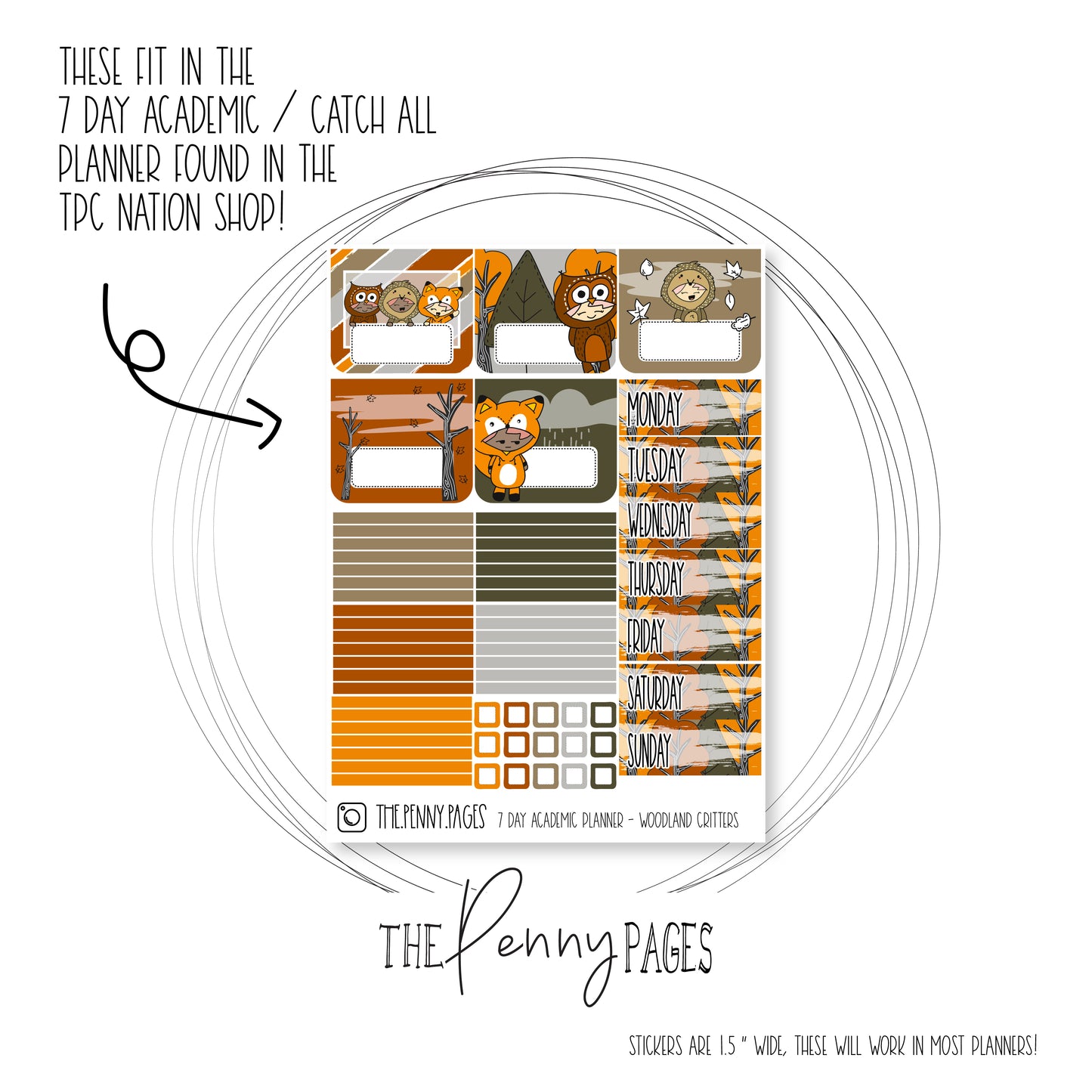 Pentrix Planner - Into the forest